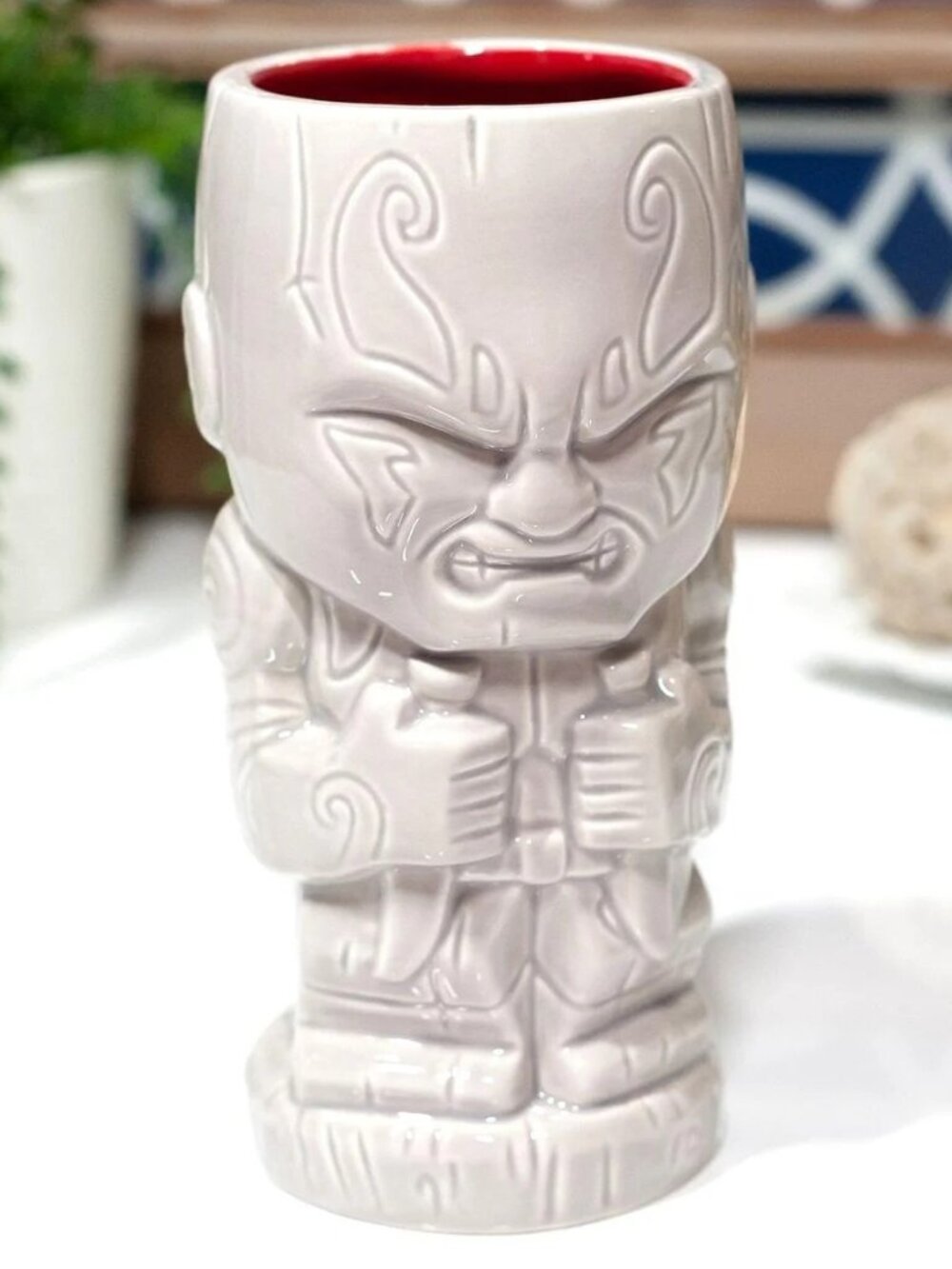 Geeki Tikis Guardians of the Galaxy Drax Ceramic Mug | Holds 17 Ounces